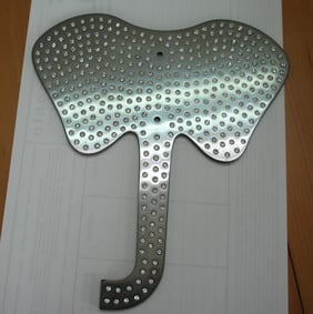 Cabeza de Elefante, Modelo Tirador para Tienda Cavalli