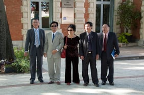 Délégation de Dalat en visite à Montpellier