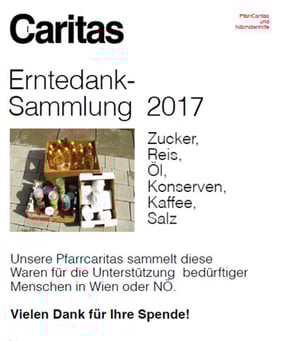 Bitte auch um Hygieneartikel, die noch nicht auf dem Flyer angeführt waren.