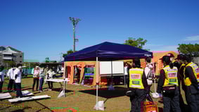 官民一体の総合防災訓練