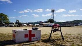 森飛15を使用した物資運搬