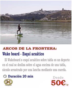 esquí acuático arcos