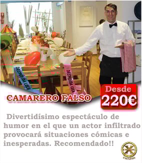 camarero falso infiltrado en Jerez