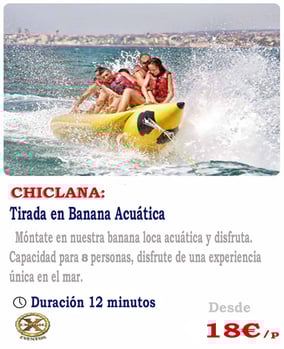 banana acuática chiclana