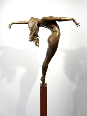 Marc de Korte bronze sculptures