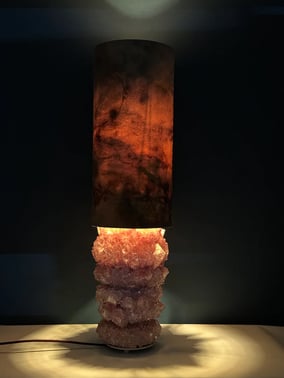 Crystal Lamp WB006. Height:  84 cm  Diameter: 24 cm  Weight: 14 kg