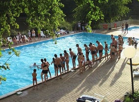 Jeux aquatiques 1 fois par semaine