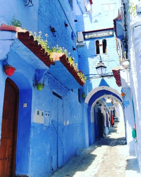 青い街「シャウエン」旧市街　日本人Mikaのブログ