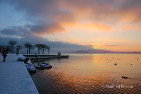 Schweiz Zug Winter Switzerland