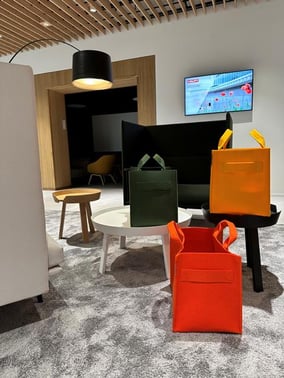 Filzkörbe Mitarbeiter