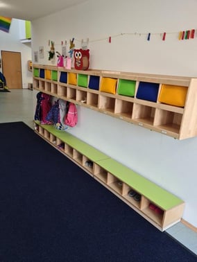 Filzkörbe Garderobe