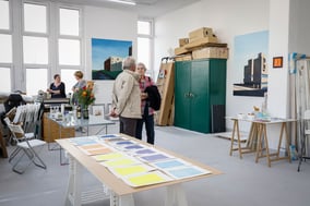 Atelierwochenende 2023, Atelier Anna Fiegen, Foto: Antonia Richter