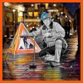 ewl-Picketdienst 24 Stunden im Einsatz