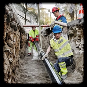 ewl Luzern: Wasserleitungsbau und -unterhalt