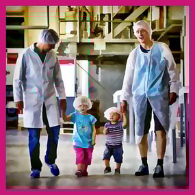 Familiärer Besuch bei Emmi Emmen