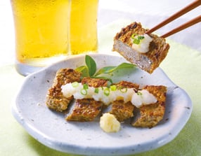 一品料理「炙りじゃこ天」