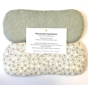 Salzkissen Wüstensalz Lut Augen