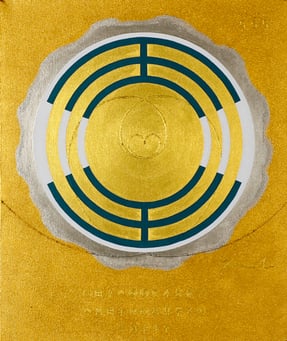 LUCKY CHARM  5  380mm×455mm  F8   Acrylic,   2018