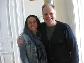 Simone mit Herbert Grönemeyer