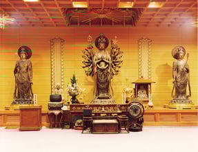 国宝 道成寺 本尊 千手観音菩薩像 日光菩薩像 月光菩薩像 平安時代 十世紀