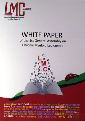 france livre blanc LMC White Paper General Assembly on CML chronic myeloid leukemia leucemie myeloide chronique 