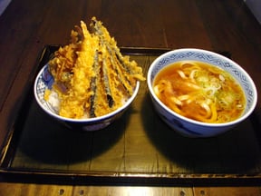 天丼・中うどんセット