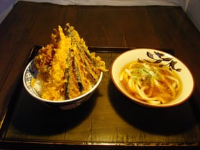 天丼・小うどんセット