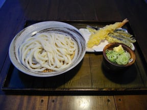 天ざるうどん