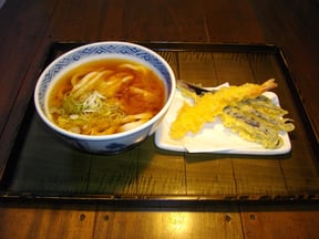 天ぷらうどん