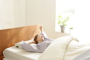 ちゃんとした眠りでスッキリした目覚めを