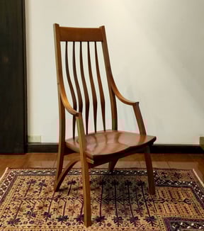 タクトチェア　（吉野崇裕）木の椅子展