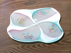 花吹雪皿　石井康治