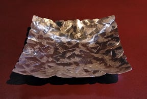 銀錫片切り掘うつわ　山の上ギャラリー