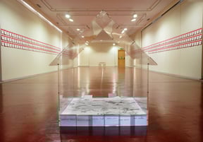 Casa de Metacrilato para la artista Ana Marcía