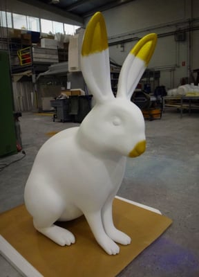 Conejo de Pascua Gigante 150 cm , Como Reclamo