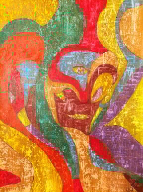 Serendipity ACRYL 47cm x 35cm, € 490,-