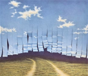 Himmel als Vorhang - verkauft