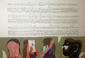 Notenblatt II, € 40,-