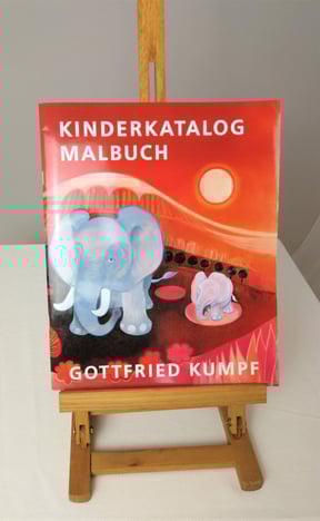 Kinderkatalog Malbuch, € 50,-