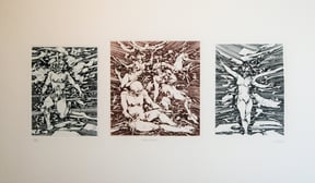 Triptychon, € 60,-