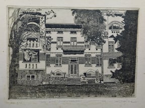 Härtel Hermann Bild Radierung Otto Schönthalhaus