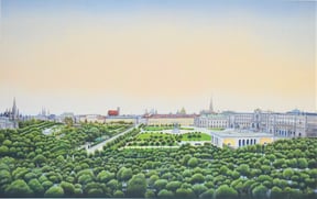 Wien Panorama / Wien Ansicht mit Heldentor, € 490,-