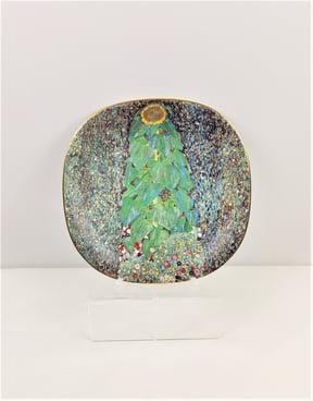 Gustav Klimt Sammelteller - Sonnenblume, € 40,-