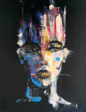 The Next Level - Acryl auf Leinwand, 40x50cm, € 620,-