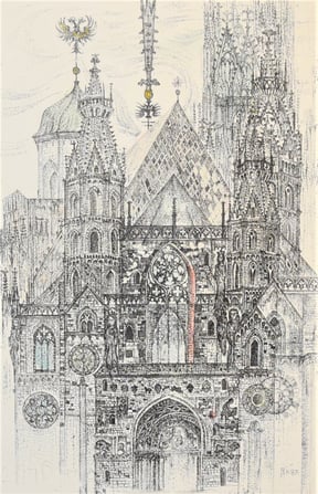 Stephansdom in Wien, € 150,-