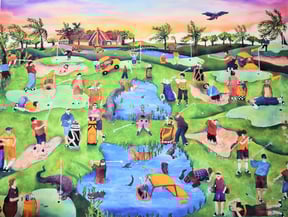 Golf Course - Fore 1997, € 290,-