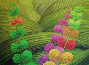 Grüner Blätterbogen, € 190,-