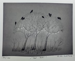 Klepoch Elfriede Bild Radierung Fest