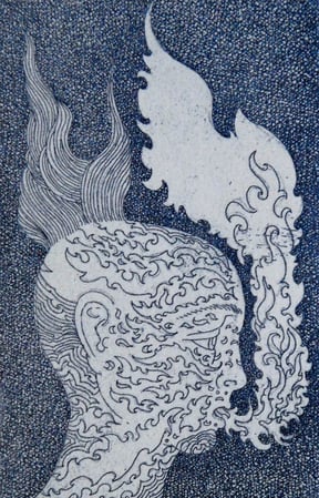 Feuerspeier, € 70,-