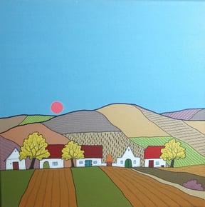 Kellerzeile ACRYL, € 250,-